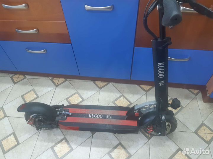 Самокат взрослый электрический бу