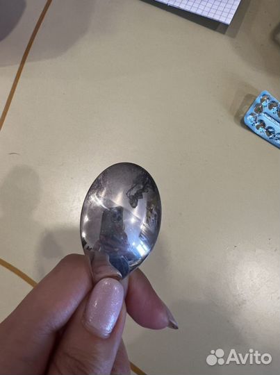 Серебряная чайная ложка