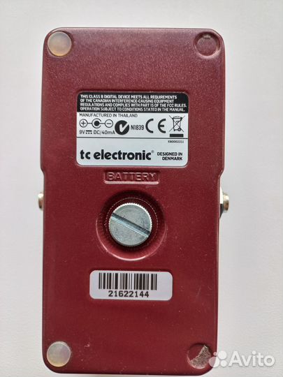 Гитарная педаль TC electronic MojoMojo Overdrive