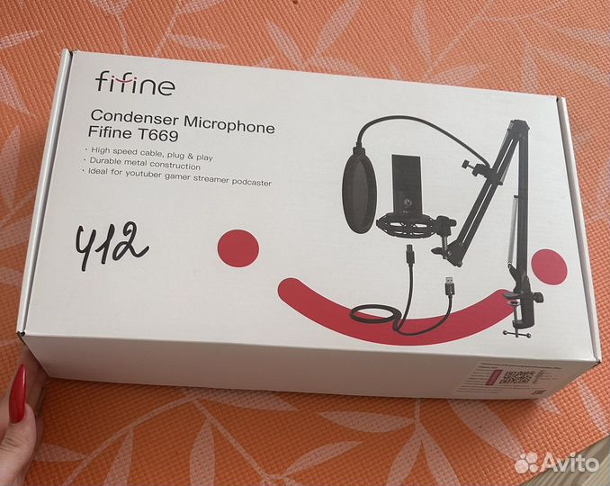 Игровой USB микрофон fifine