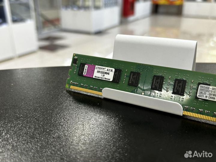 Kingston 4 Гб (DDR3, 1333 мгц, KVR1333D3N9/4G)