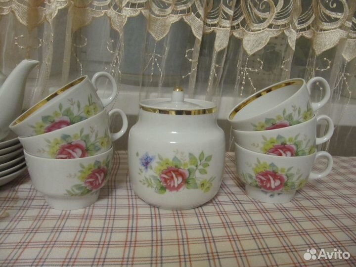 Чайный сервиз ссср.Пролетарий(Бронницы)