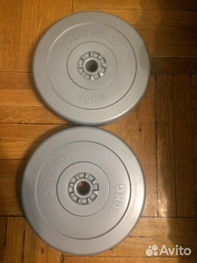 Блины Torneo 2*10кг