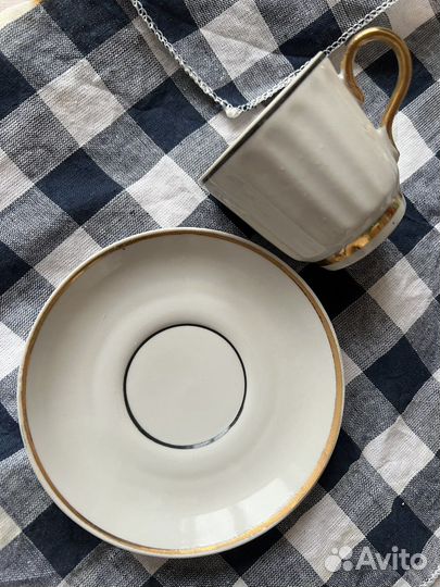 Чашки с блюдцами -6 шт