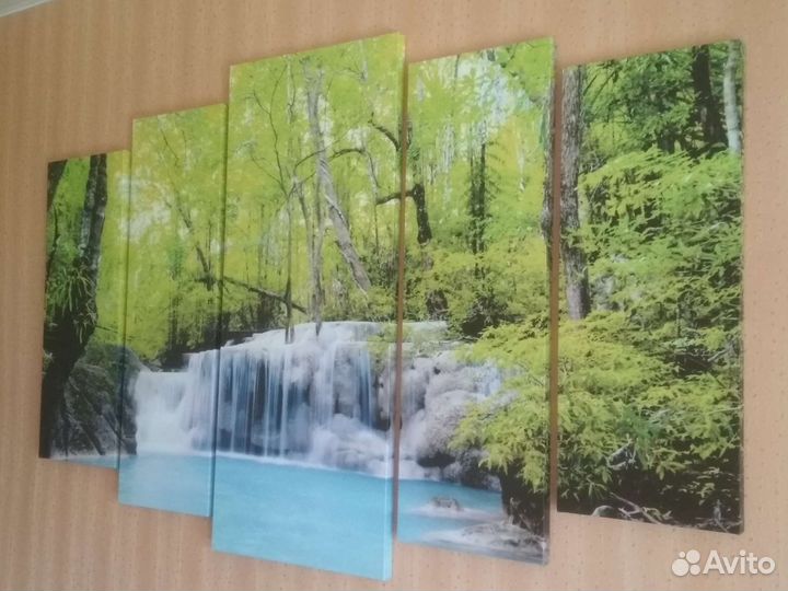 Картина фирменная 5 секций новая