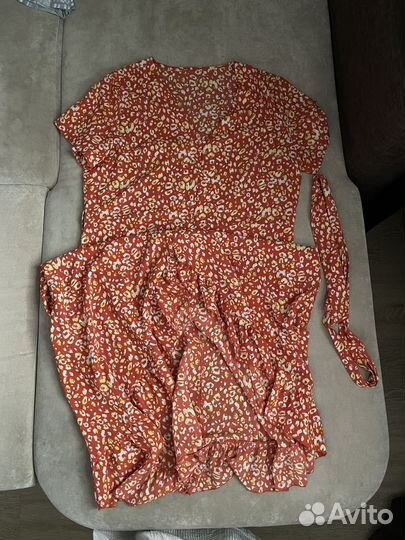 Летнее платье миди, М