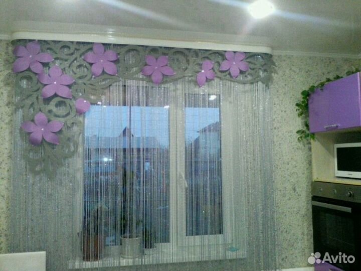 Ажурный ламбрекен