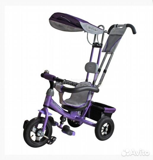 Трёхколёсный велосипед MiniTrike с надувными колёс