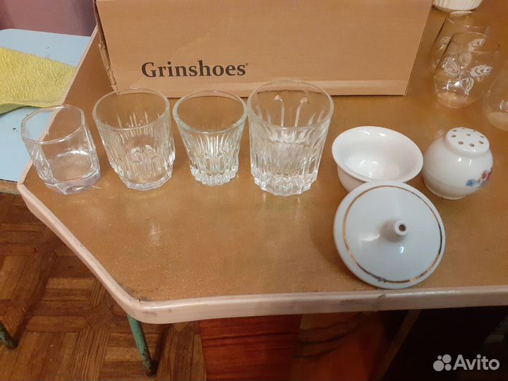 Посуда СССР,рюмки,ложки мельхиор,бутылочки,фарфор