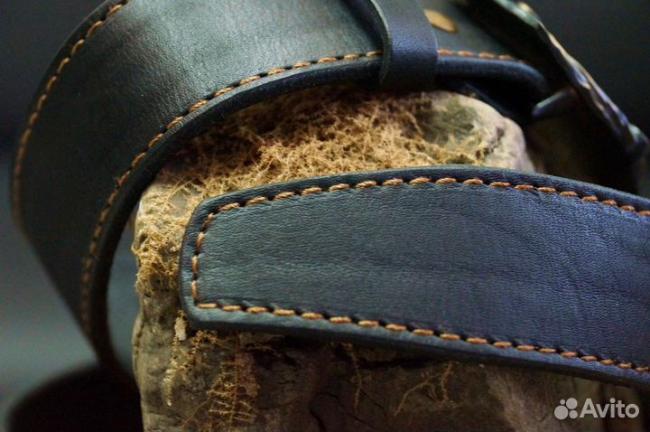 Ремень мужской с пряжкой Роза ветров