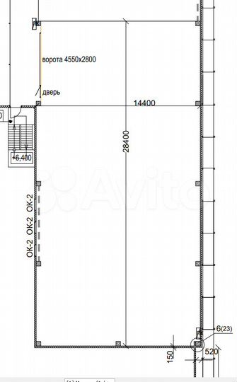 Свободного назначения, 400 м²