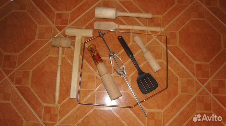 Сковорода, ножи, лоток и др. товары для кухни СССР
