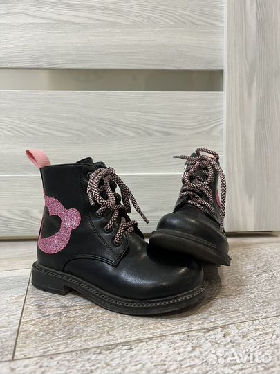 Ботинки демисезонные для девочки 28 размер