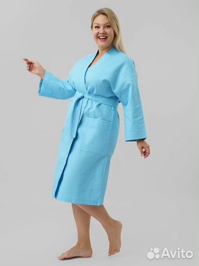 Халат банный вафельный Артикул 766 - 763