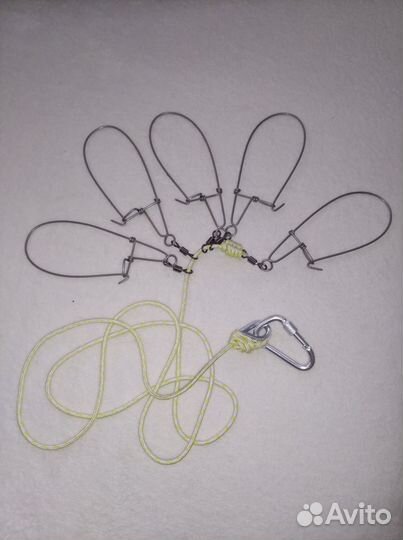 Кукан 5 карабинов