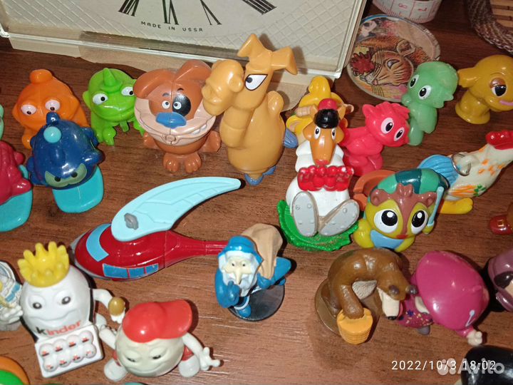 Игрушки из Киндер-Сюрпиза -90х. и не только