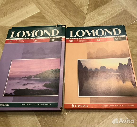 Фотобумага lomond