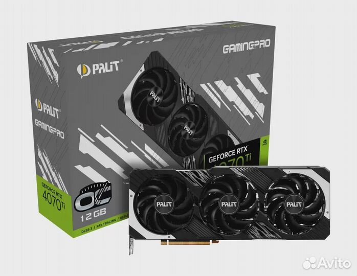 Видеокарта Palit GeForce RTX 4070 Ti GamingPro OC