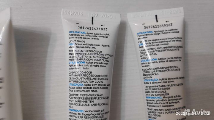 Уходовая косметика La Roche-Posay Б/у