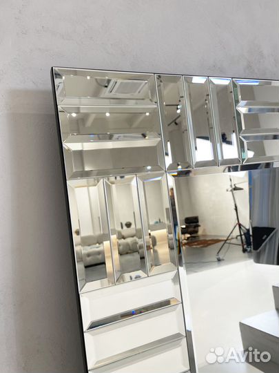 Зеркало прямоугольное дизайнерское 795х1060 мм