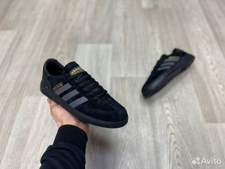 Кроссовки Adidas Handball Spezial Black (41-45)