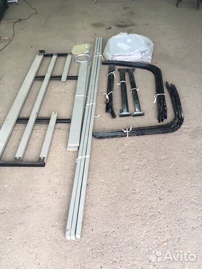 Тент с каркасом на газель