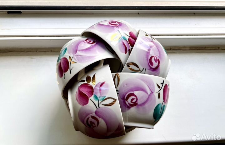 Чайный сервиз (чашка с блюдцем)