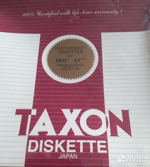 Дискеты Taxon 5.25 MD-2HD 1.6MB