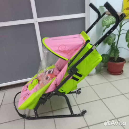 Детские зимние санки