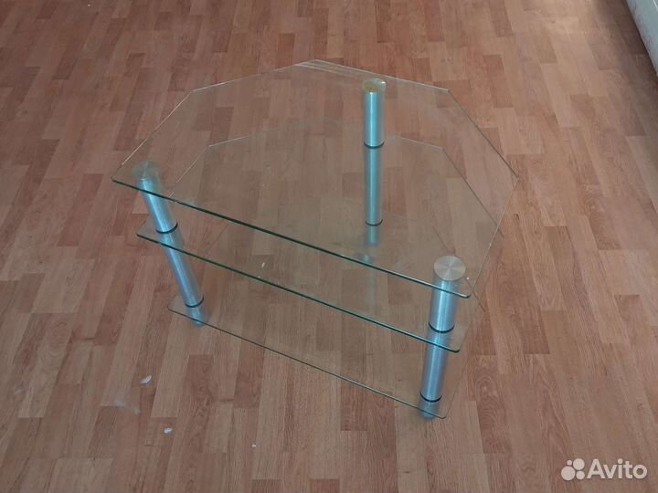 Стеклянная тумба