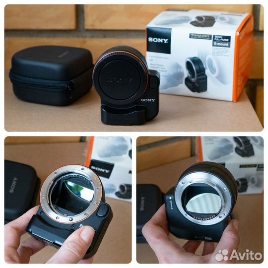 Объективы Sony A mount, переходник на E и видеосве
