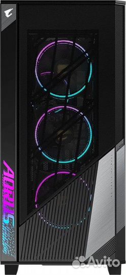 Корпус Gigabyte Aorus aс500G Midi Tower Без бп чёрный 28300-AC500-1CKR