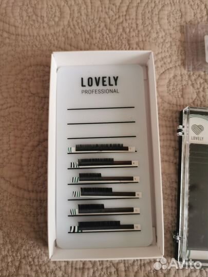 Набор для наращивания ресниц, окрашивания бровей