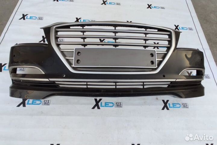 Бампер передний в сборе Hyundai Genesis G80 дорест