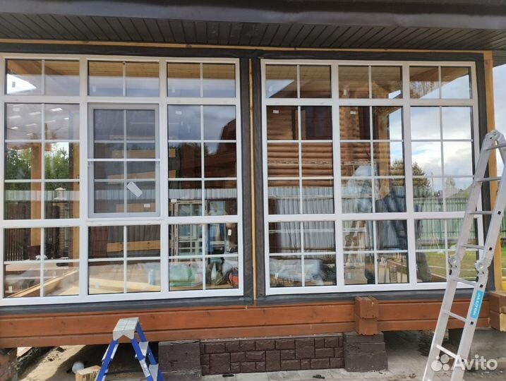 Окна на террасу