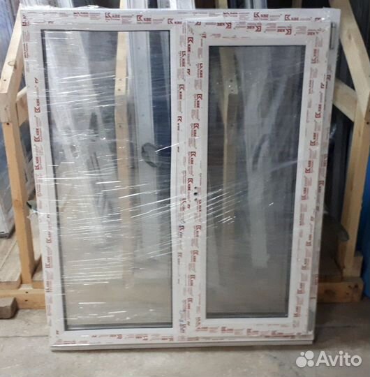 Окно Пласт. (пвх ) 100 * 120, 120 * 120 см, 120 *