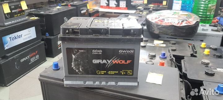 Аккумулятор graywolf 60AH 530A