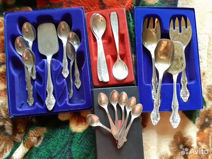 Ложечки кофейные мельхиор СССР