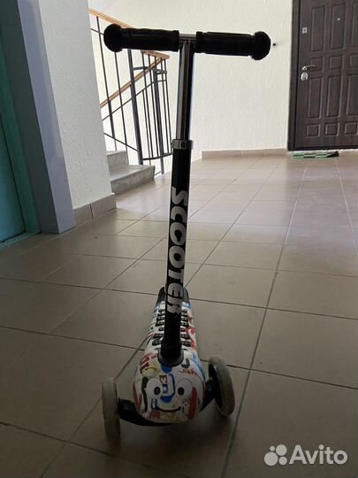Самокат детский трехколесный