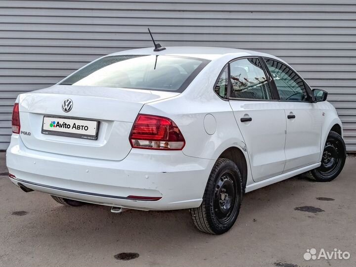Volkswagen Polo 1.6 AT, 2018, 106 564 км