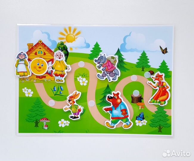 Сказки для детей на липучках