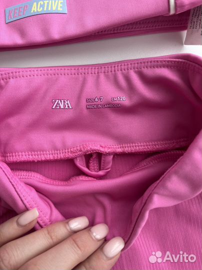 Zara тренировочная форма