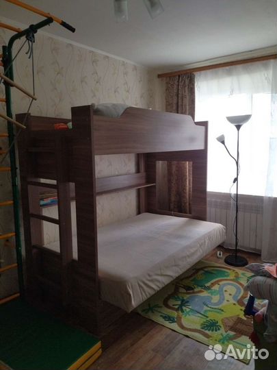 Двухъярусная кровать с диваном бу