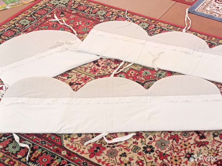 Бортики в детскую кроватку бу