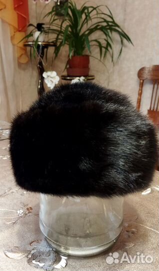 Шапка норковая женская