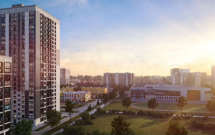 3-к. квартира, 71,8 м², 19/24 эт.