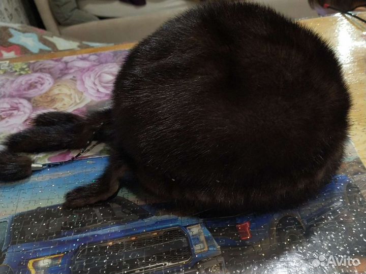 Шапка норковая женская