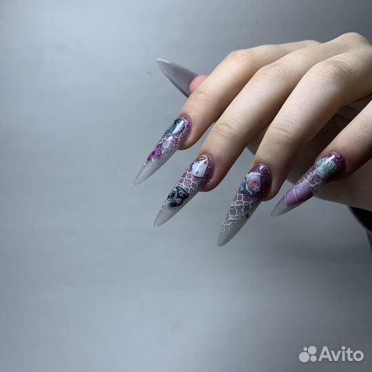 Маникюр Педикюр Наращивание ногтей