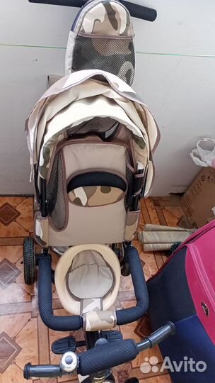 Детский трехколесный велосипед galaxyлучик Vivat 1