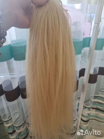 Волосы для наращивания 50 см бу